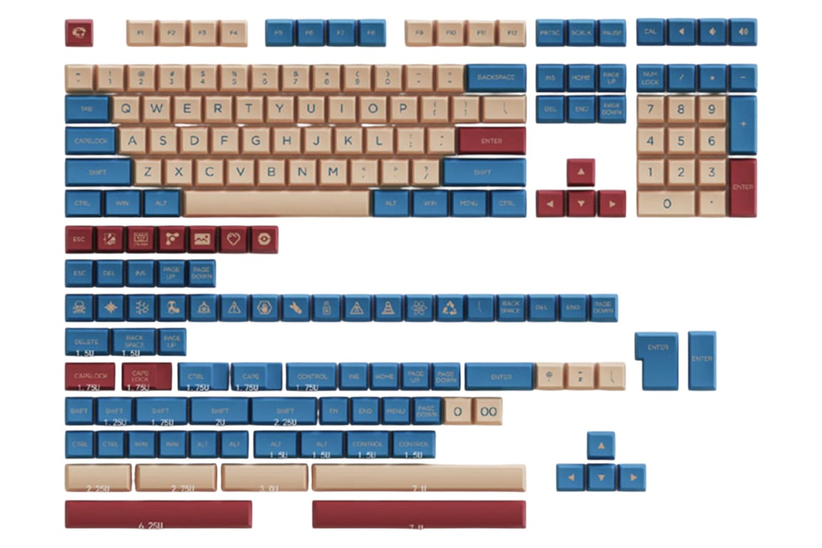Akko OSA pbt keycap set