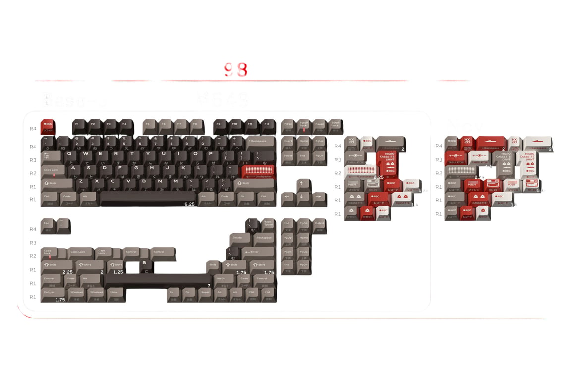 Domikey HX-20 keycap set