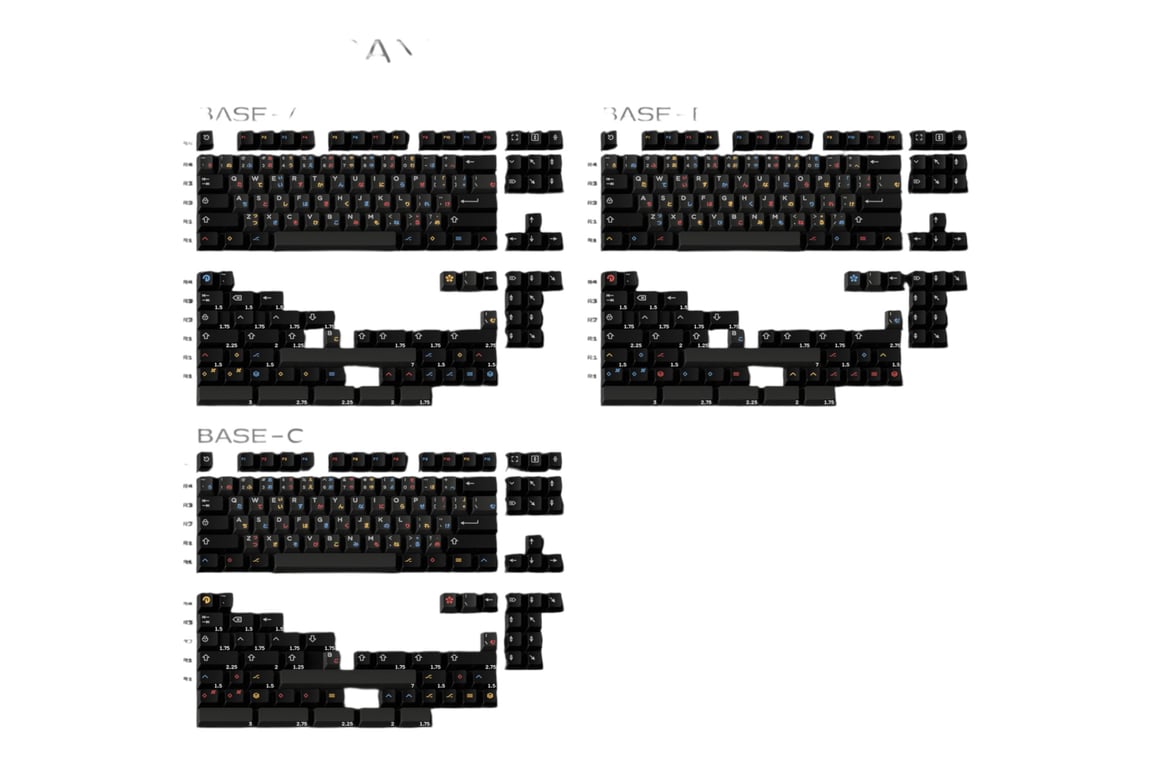 Domikey illusion keycap set
