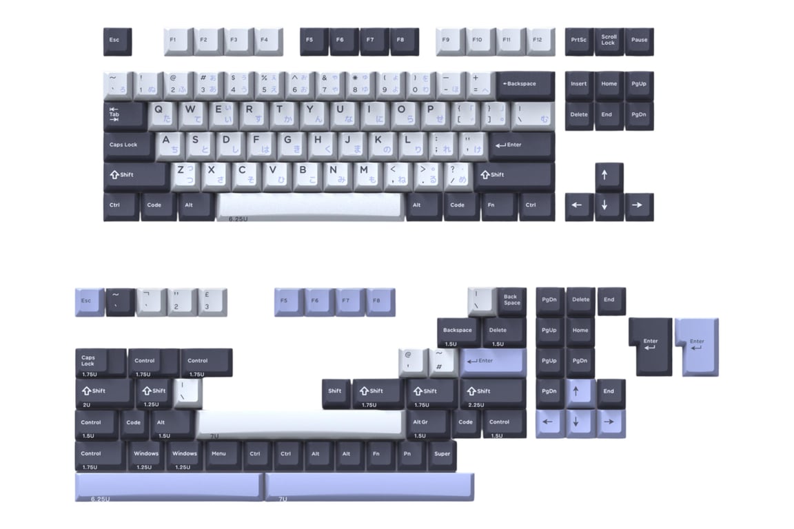 Domikey Midnight keycap set