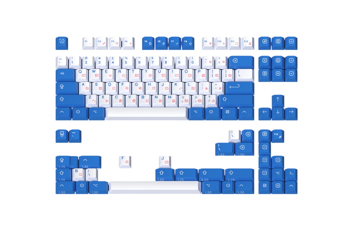 ePBT Ping keycap set