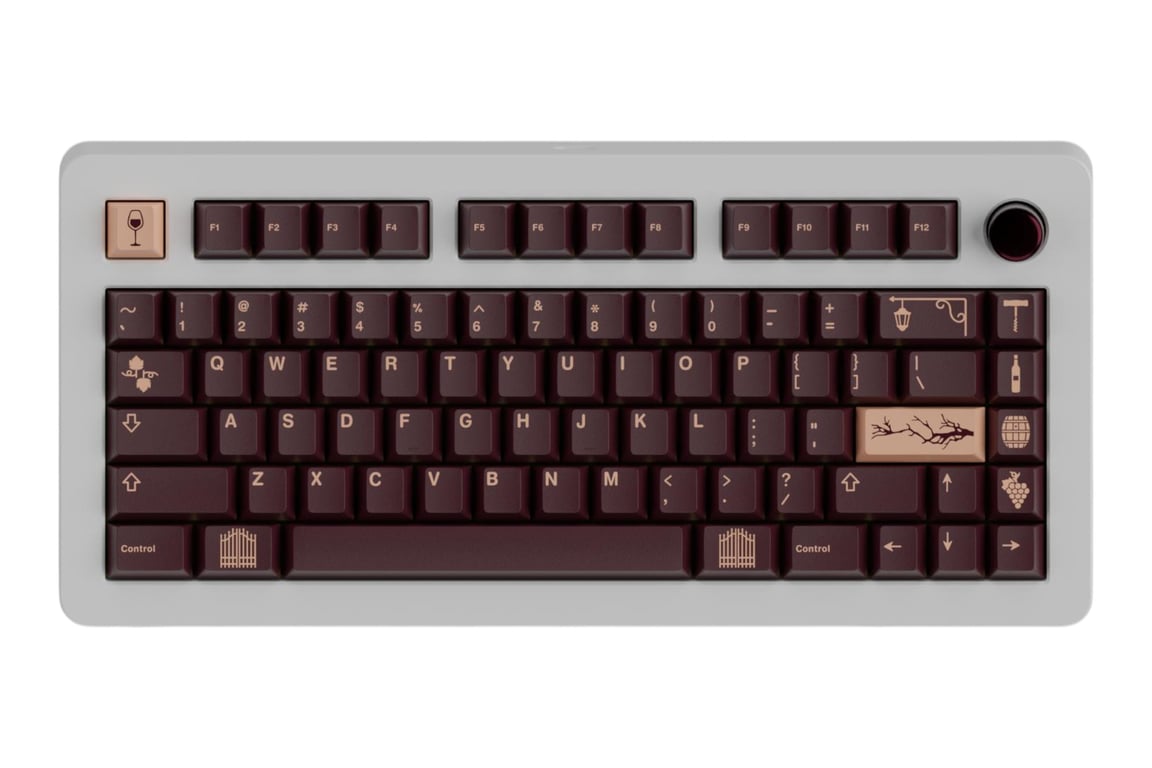 GMK Bordeaux keycap set