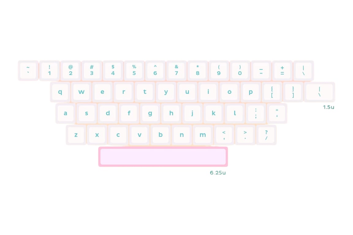Infinikey DSA Magic Girl keycap set