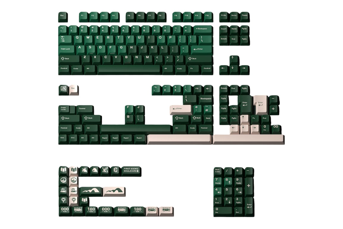 JTK First Avenue keycap set