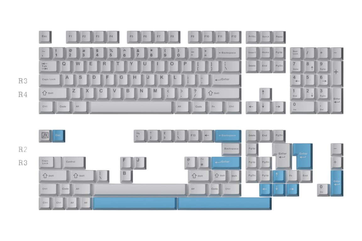 JTK Lofi keycap set