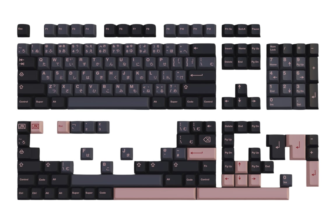JTK NightSakura keycap set