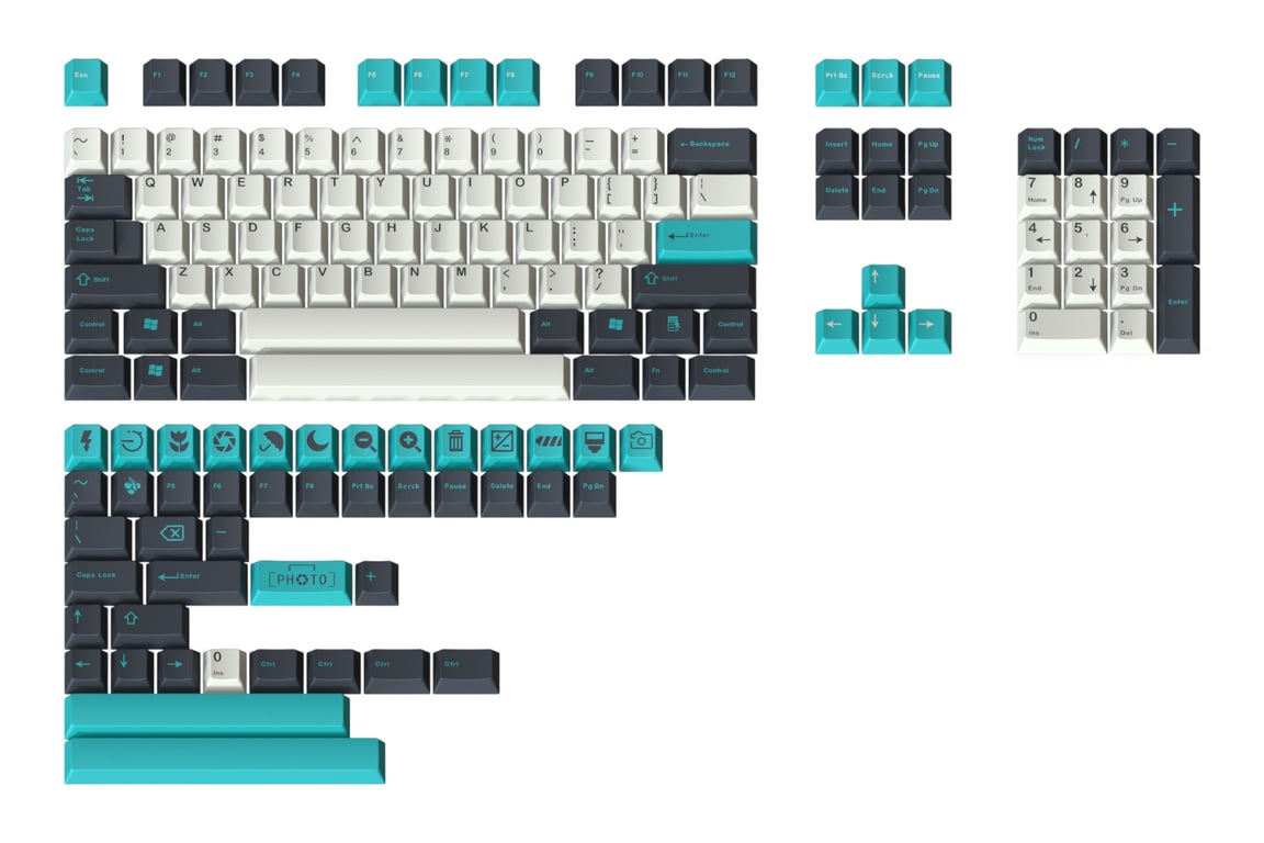 JTK Photo Studio keycap set