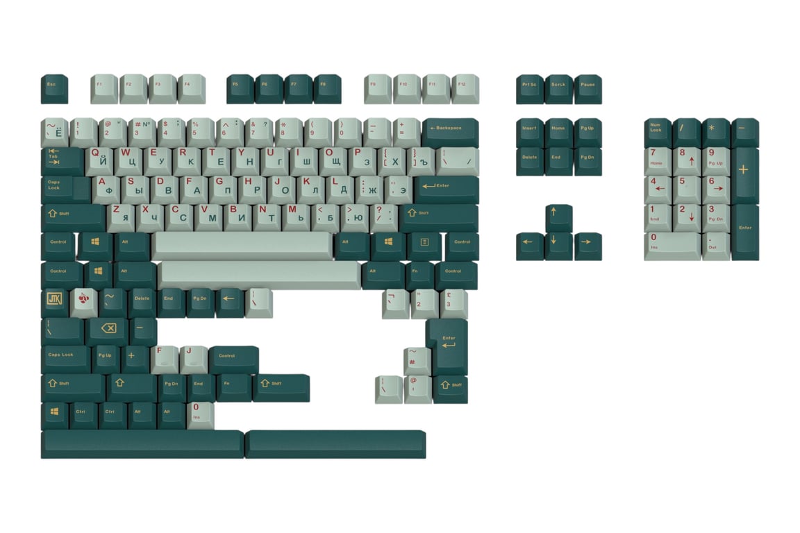 JTK Orient No. 1 keycap set