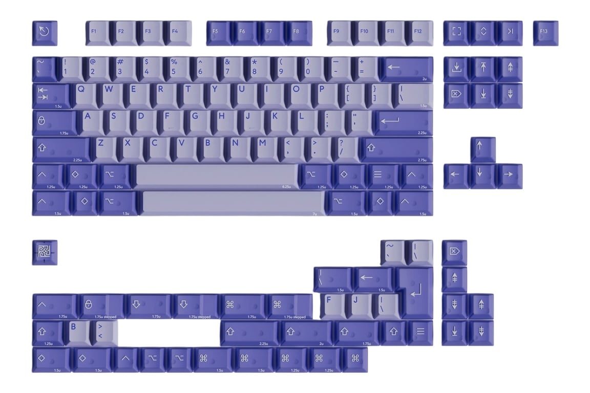 KBDfans PBTfans Fairy keycap set