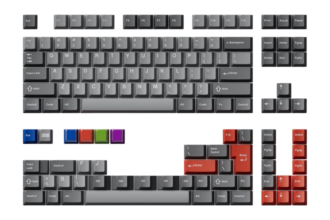 Keykobo Key kobo C.O.L keycap set