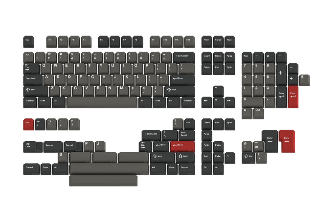 Keykobo Key Kobo Dolch & Beige keycap set