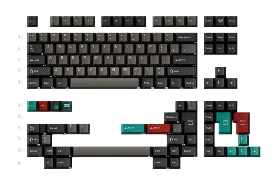 Keykobo Key Kobo Dolch keycap set