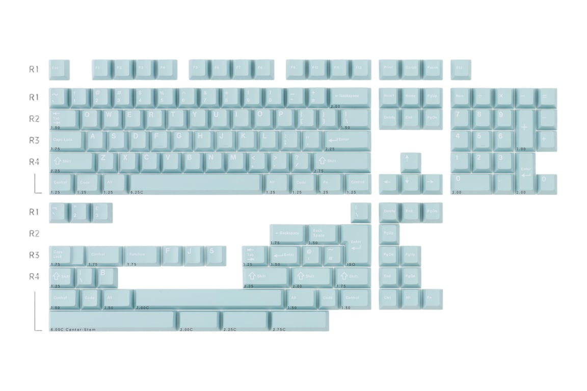 Keykobo Key Kobo Glacier keycap set