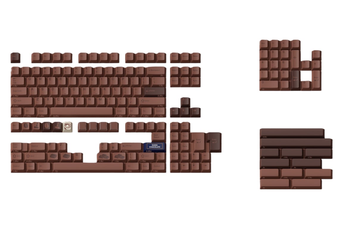Keykobo Key Kobo NAMA Chocolate keycap set