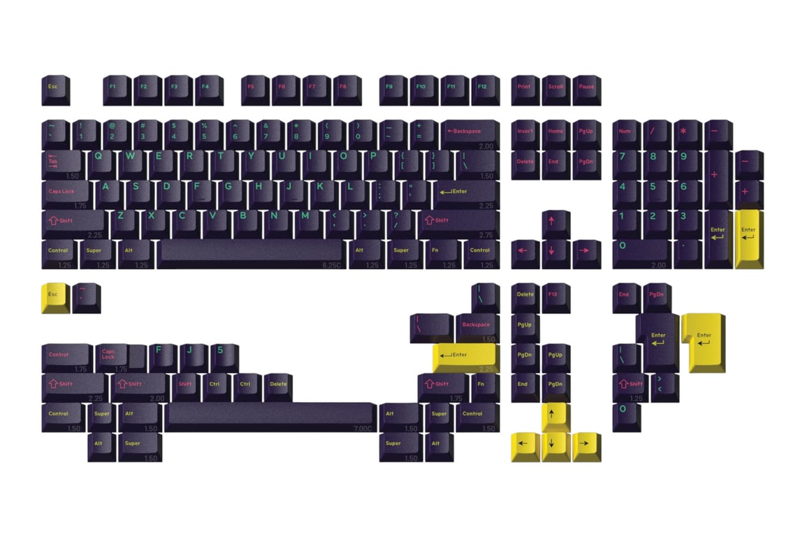 Drop DCX Cyber keycap set