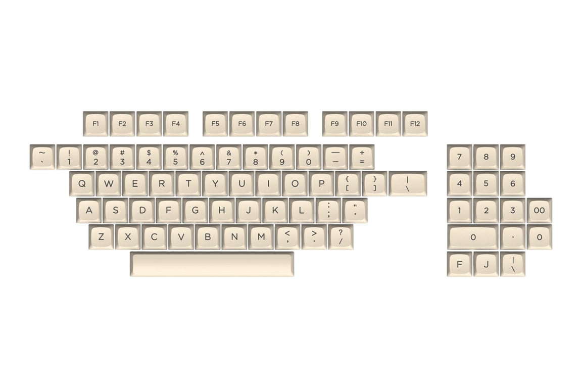 Drop MD XDA Godspeed keycap set