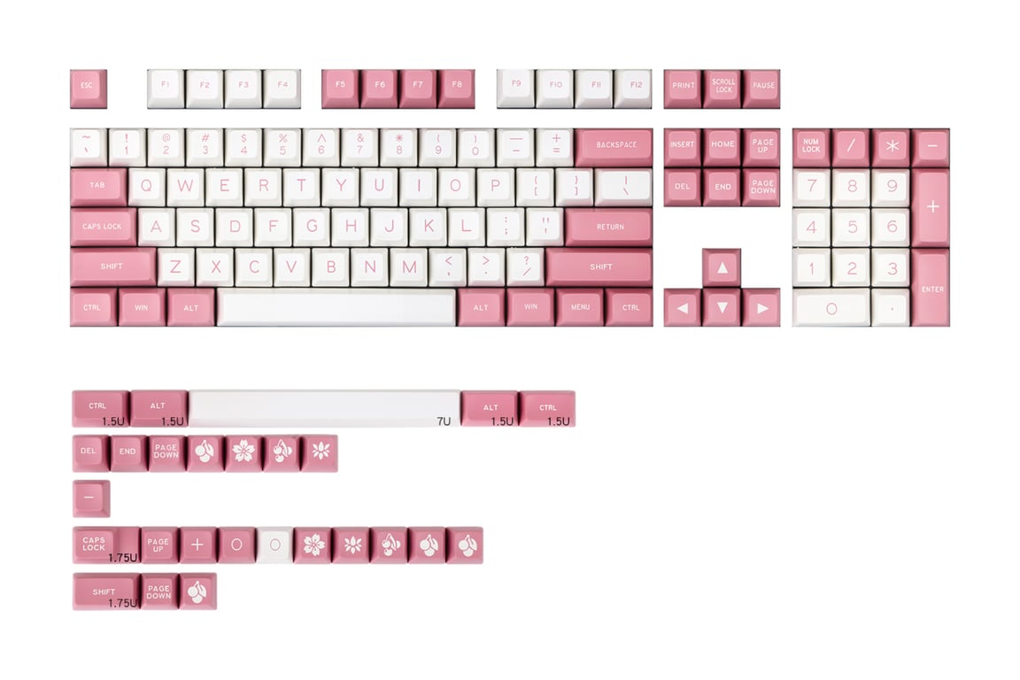 MaxKey Valentine's Day keycap set