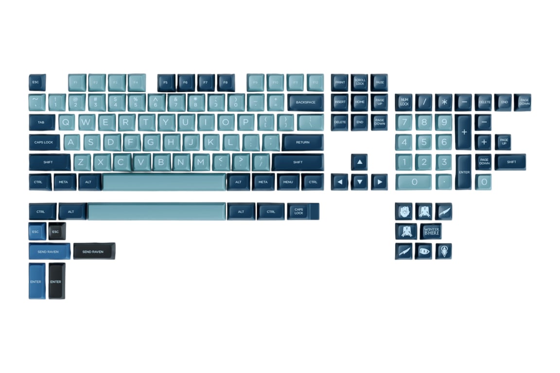 MaxKey Night King keycap set