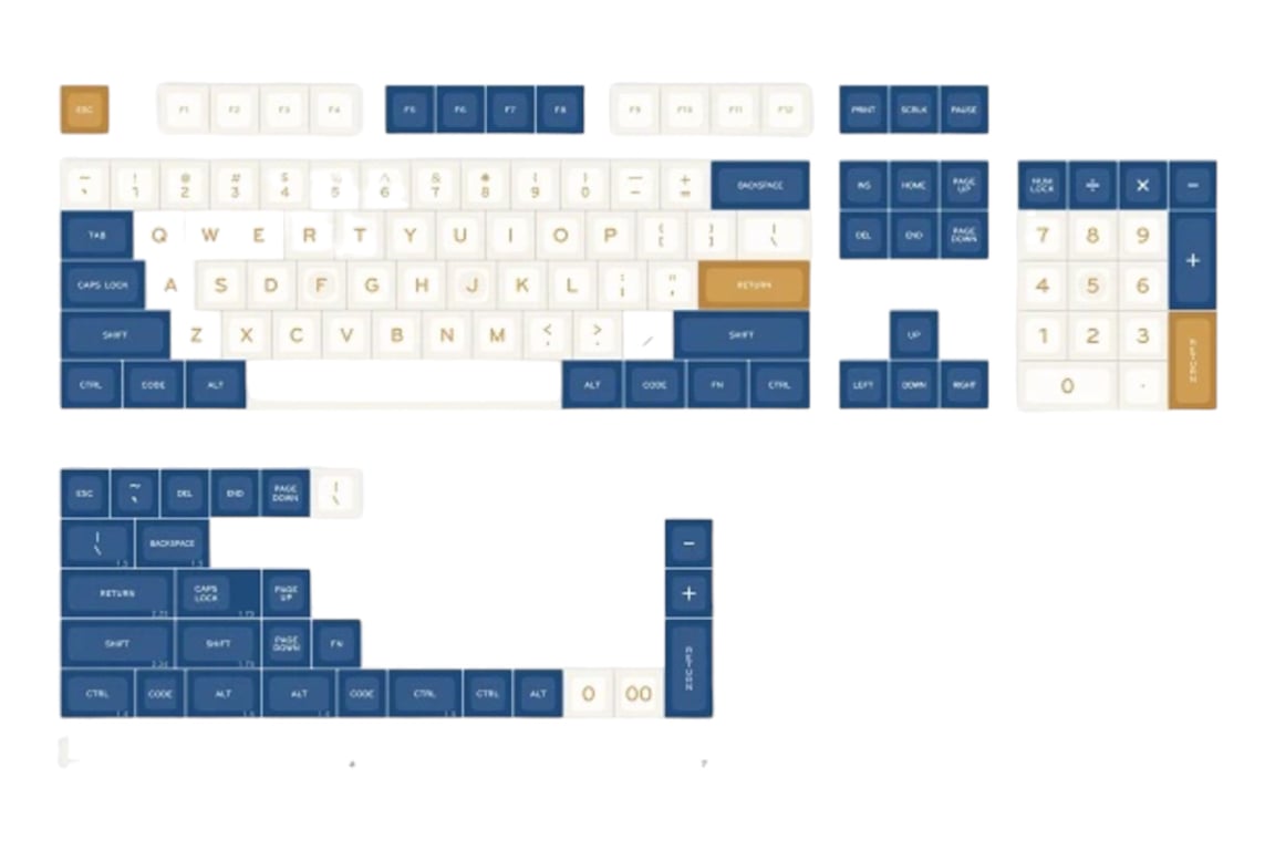 MelGeek MG Socks keycap set