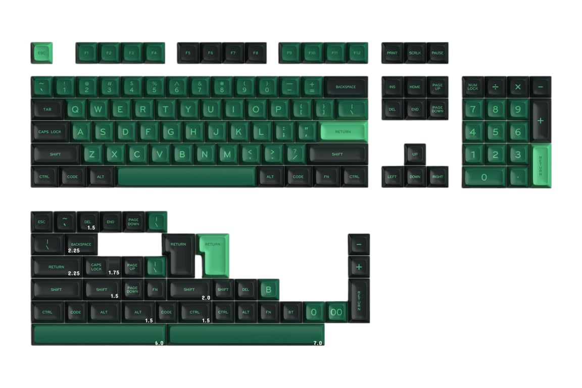 MelGeek MG Voodoo keycap set