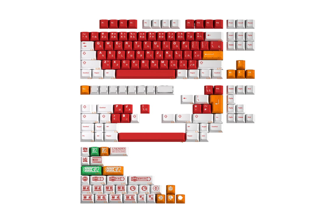 Milkyway Asuka R2 keycap set