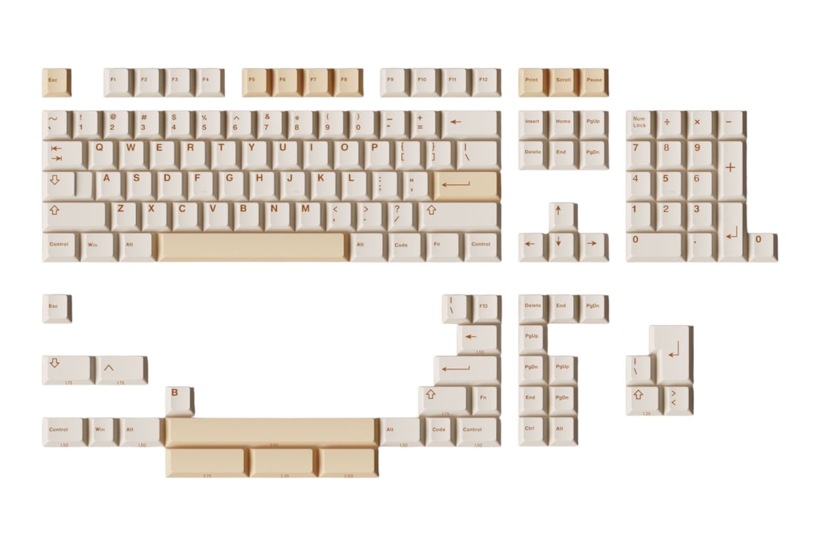 Milkyway Dim Sum keycap set