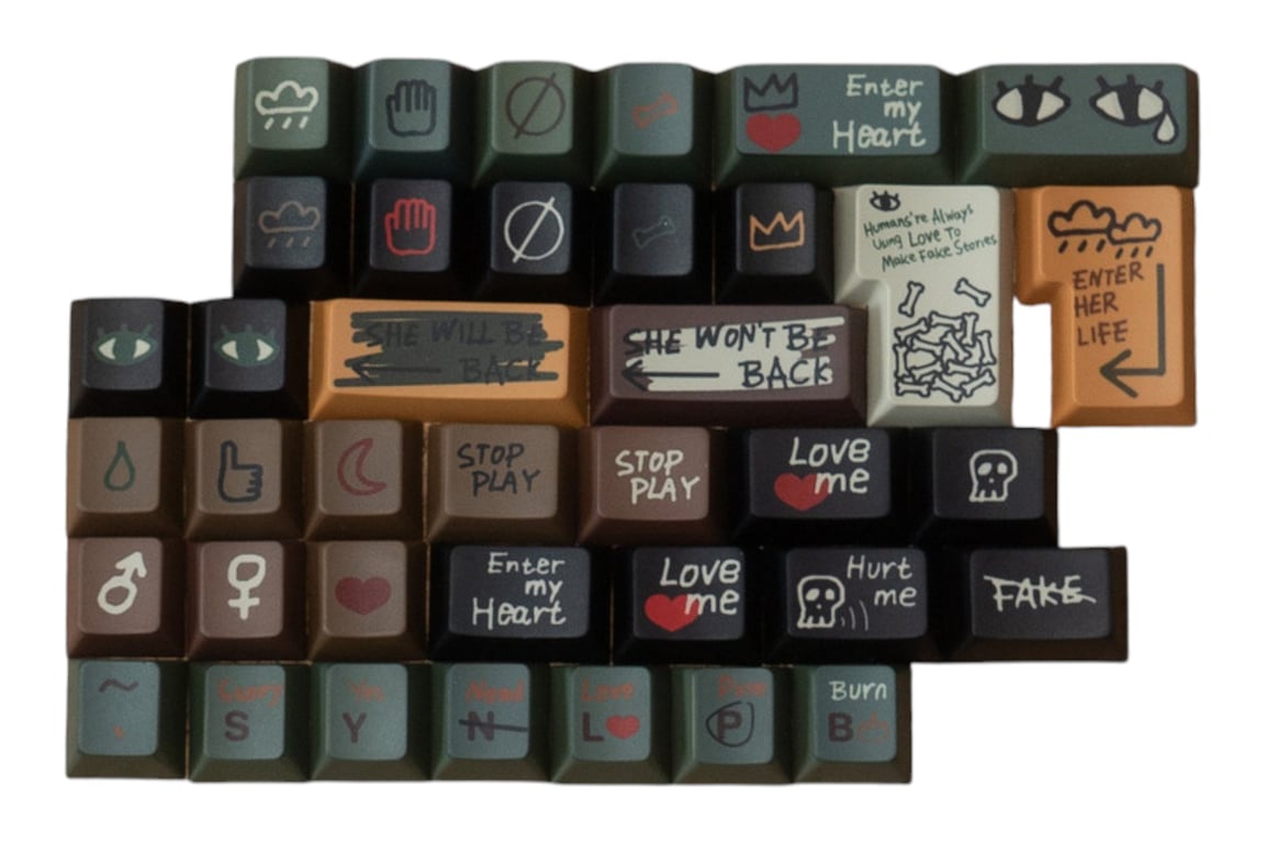 Milkyway MW Love Story keycap set