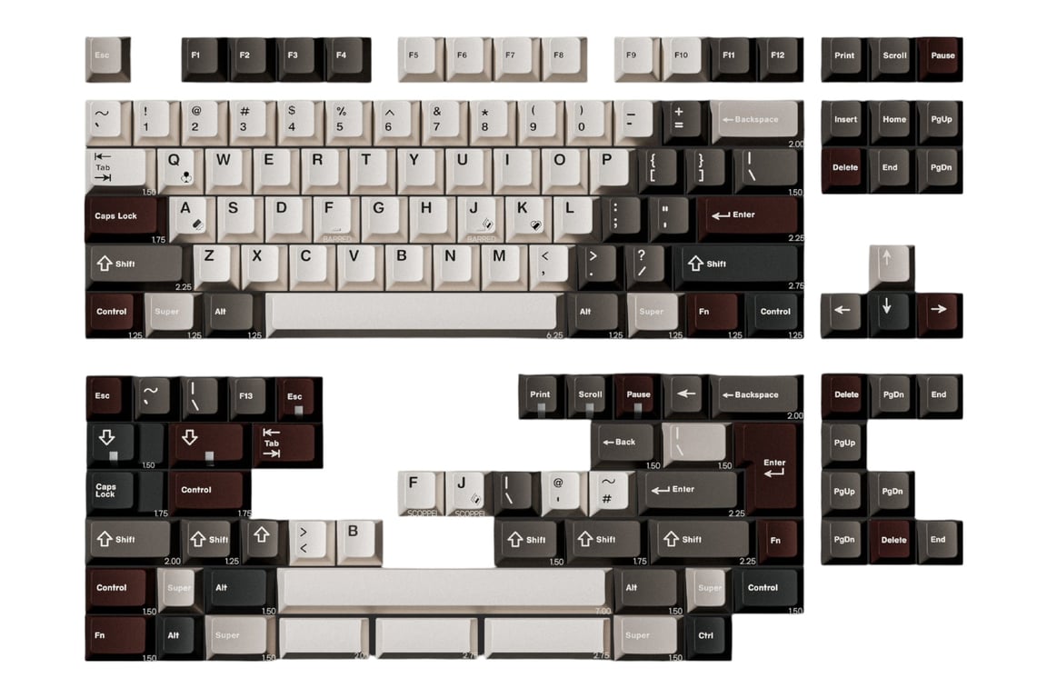 Milkyway MW Poker R2 keycap set