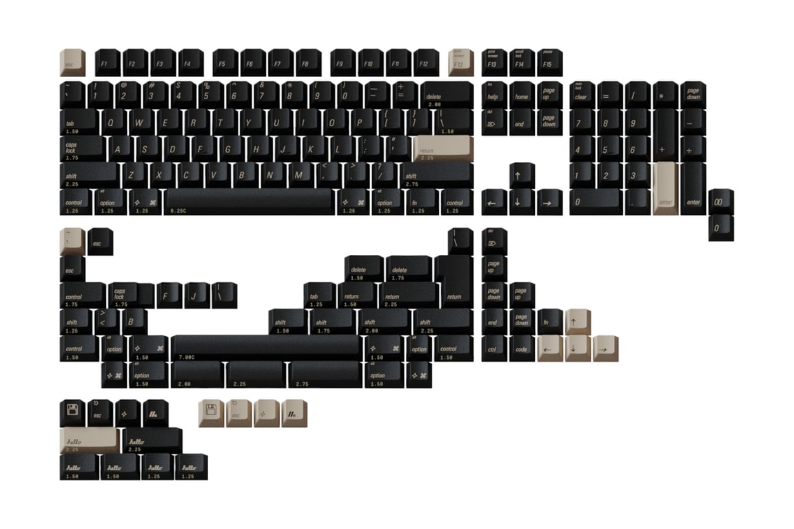 Milkyway MW Tosh keycap set