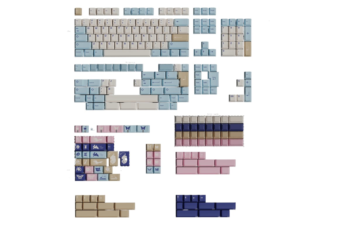 Milkyway MW Underland keycap set