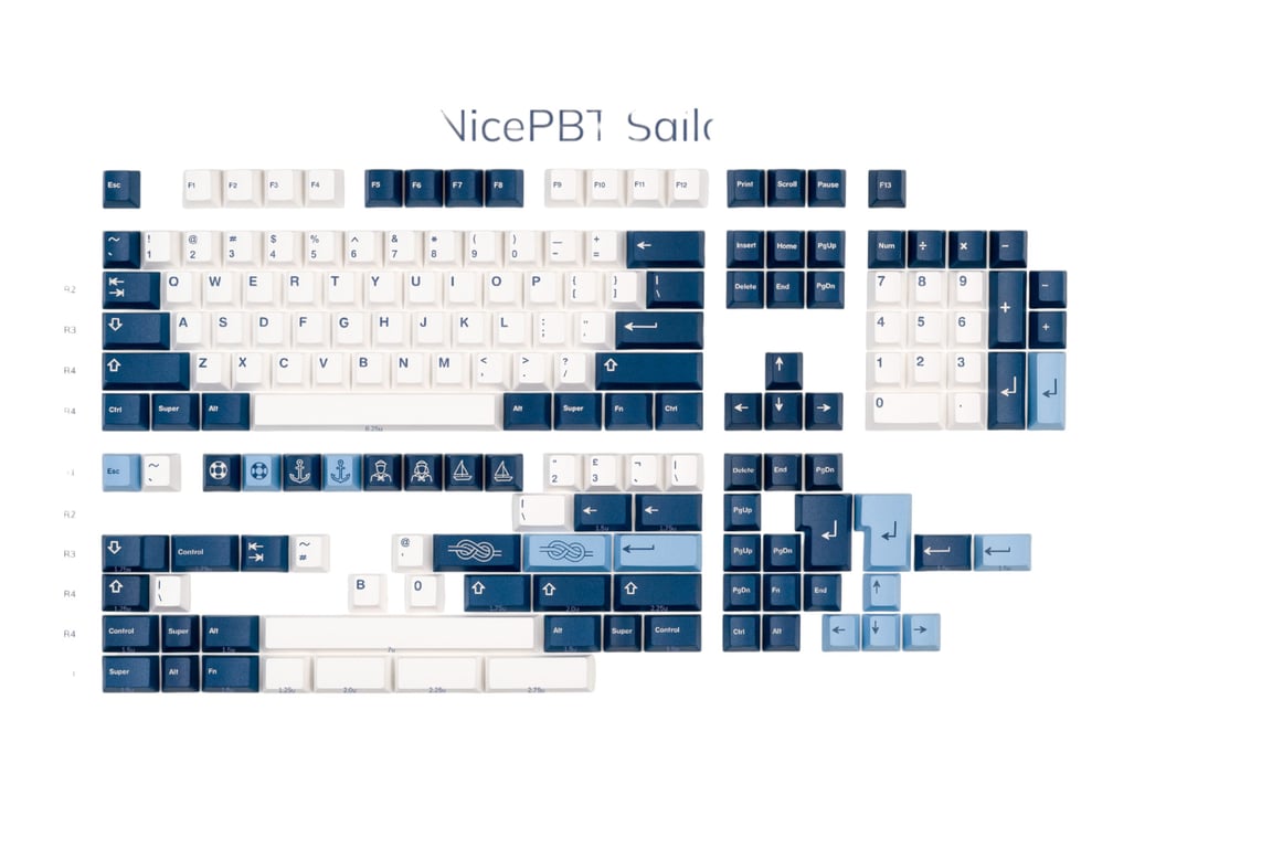 NicePBT Sailor keycap set