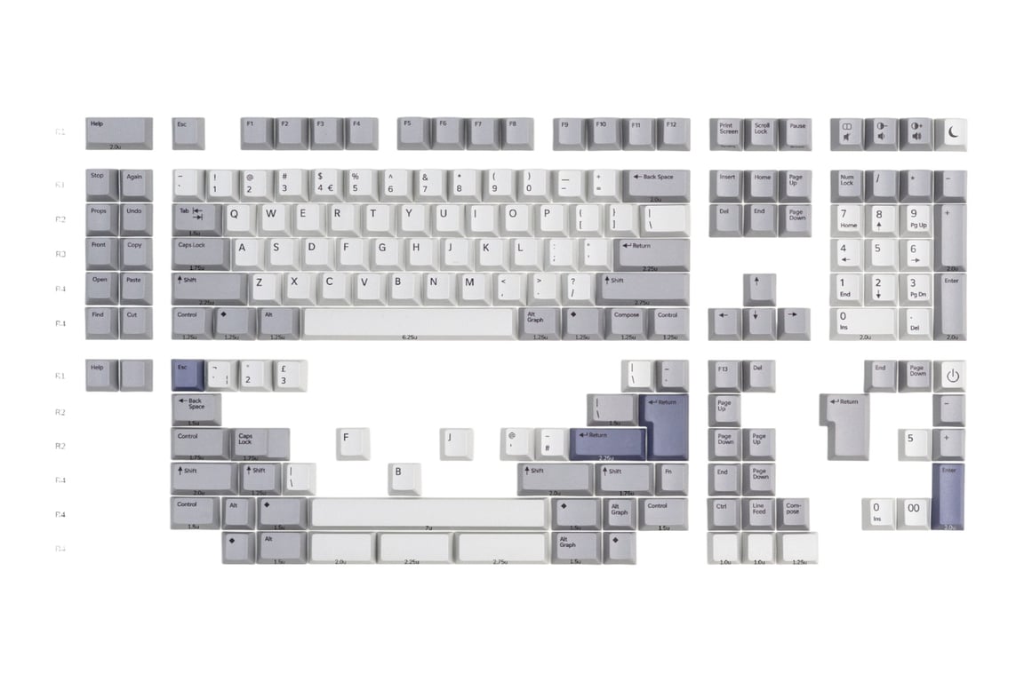 NicePBT Type 6 keycap set