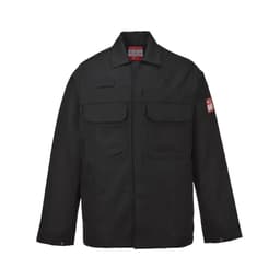 Portwest BIZ2 Flame Resistant Work Jacket - Small - Black