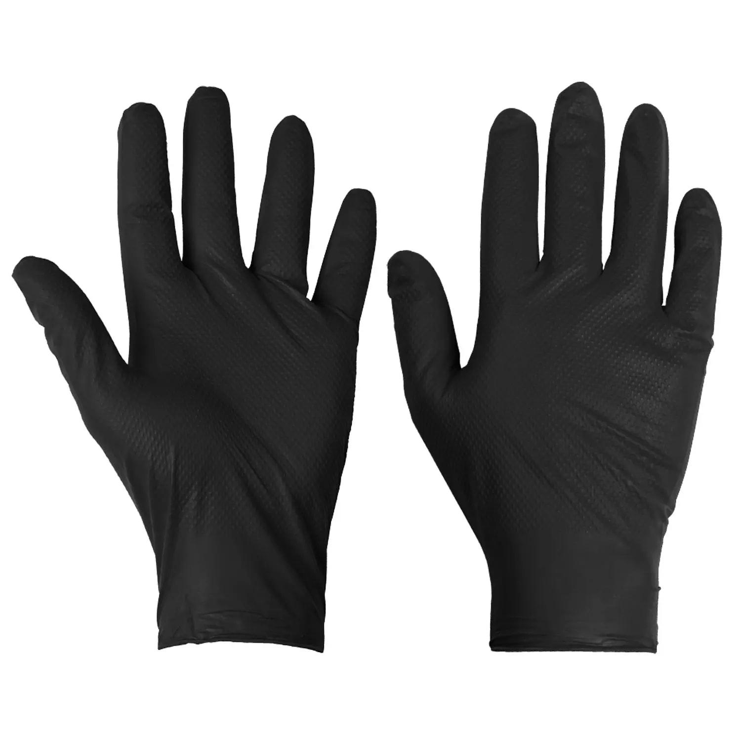 Supertouch Diamond Grip Work Gloves - Black - 1000 Pieces