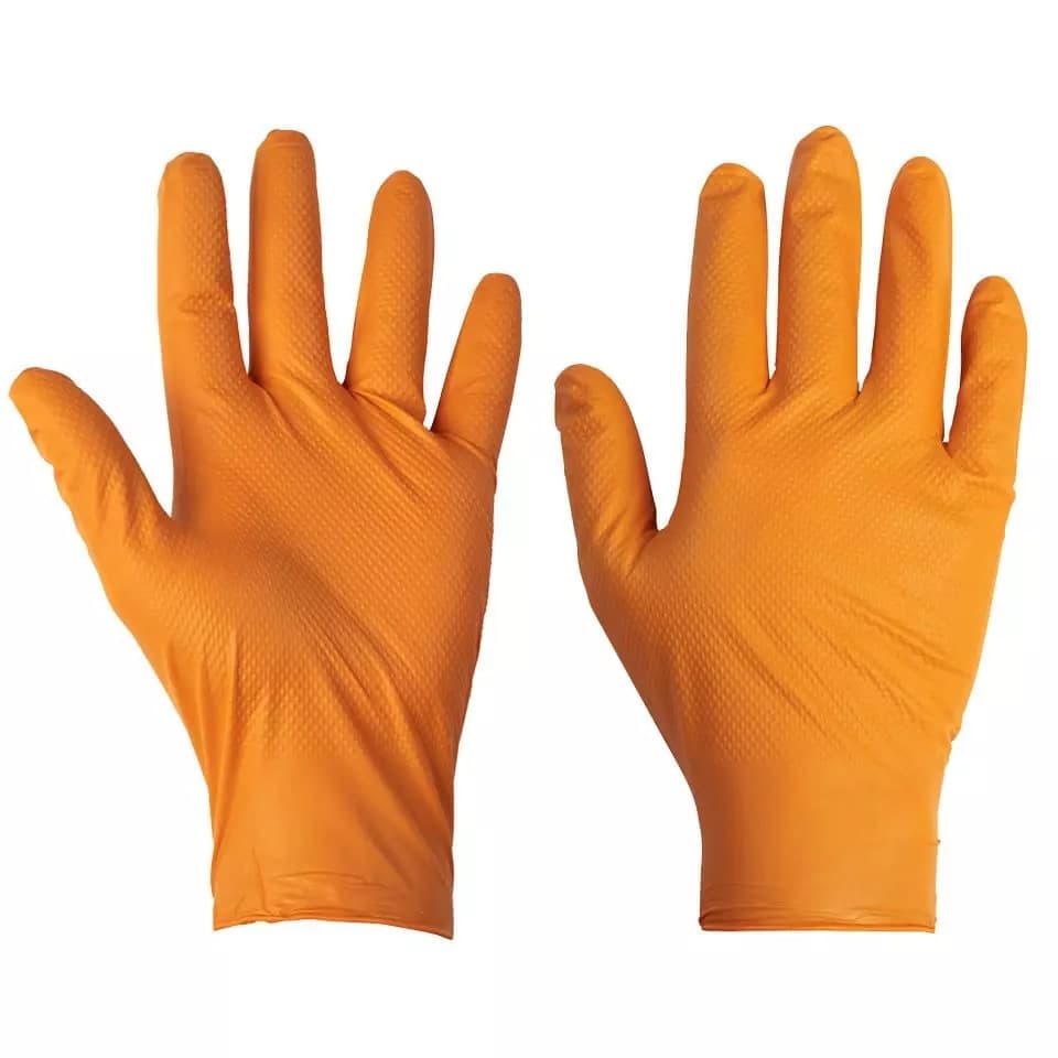 Supertouch Diamond Grip Work Gloves - Orange - 1000 Pieces