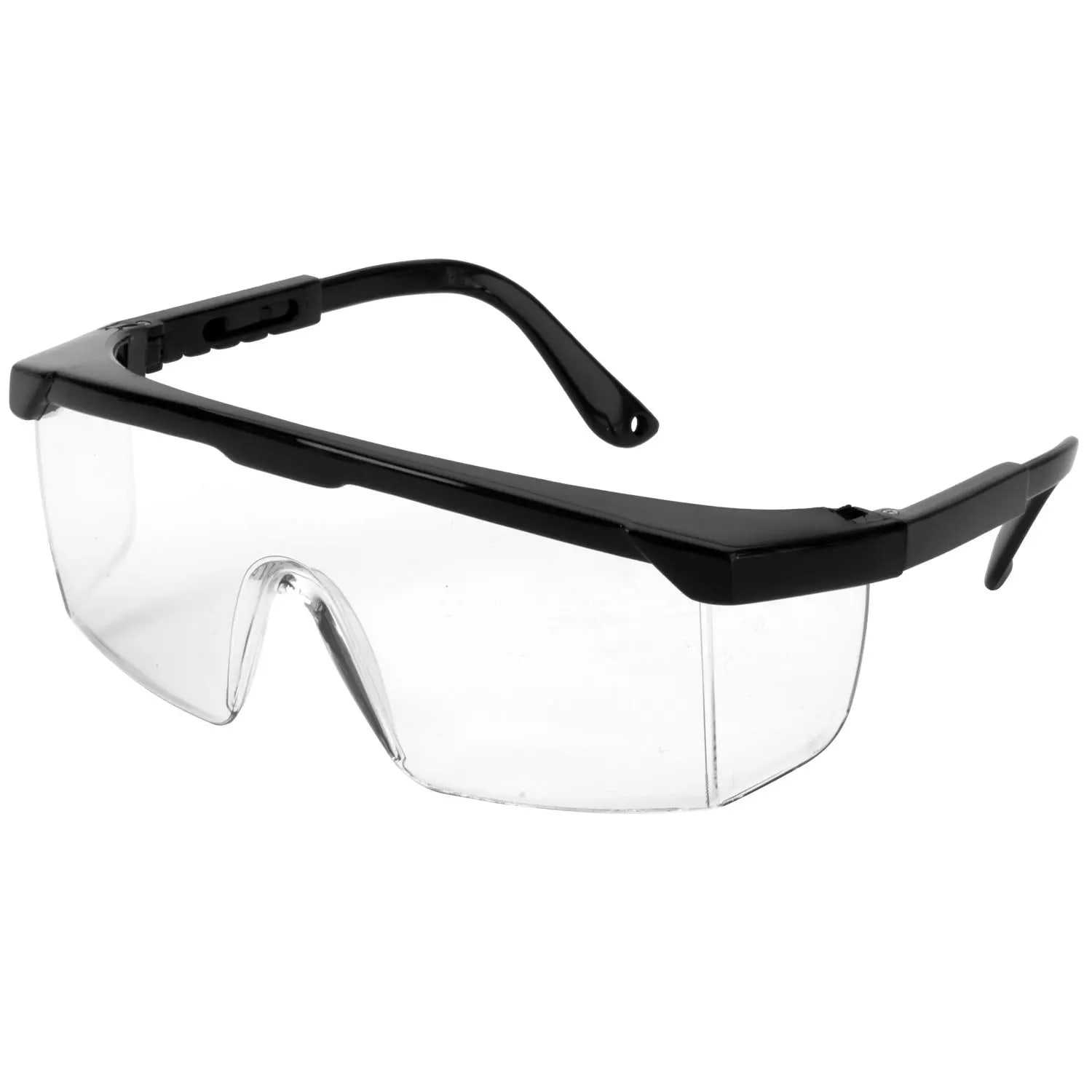 Supertouch Supertouch E20 Safety Glasses - Clear - Black Frame - Pack of 12 in Clear/Black