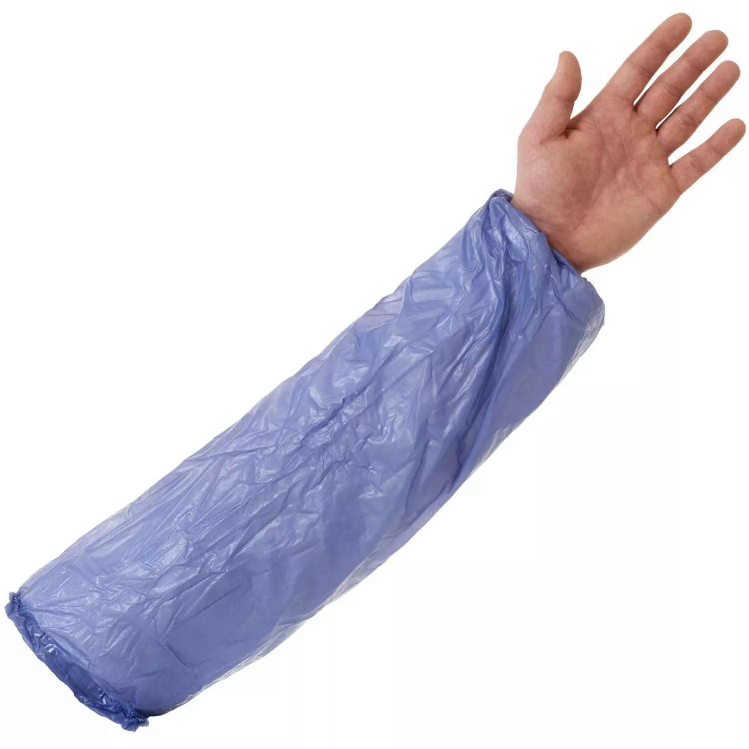 Supertouch Economy PE Disposable Oversleeves - 2000 Pieces - Blue