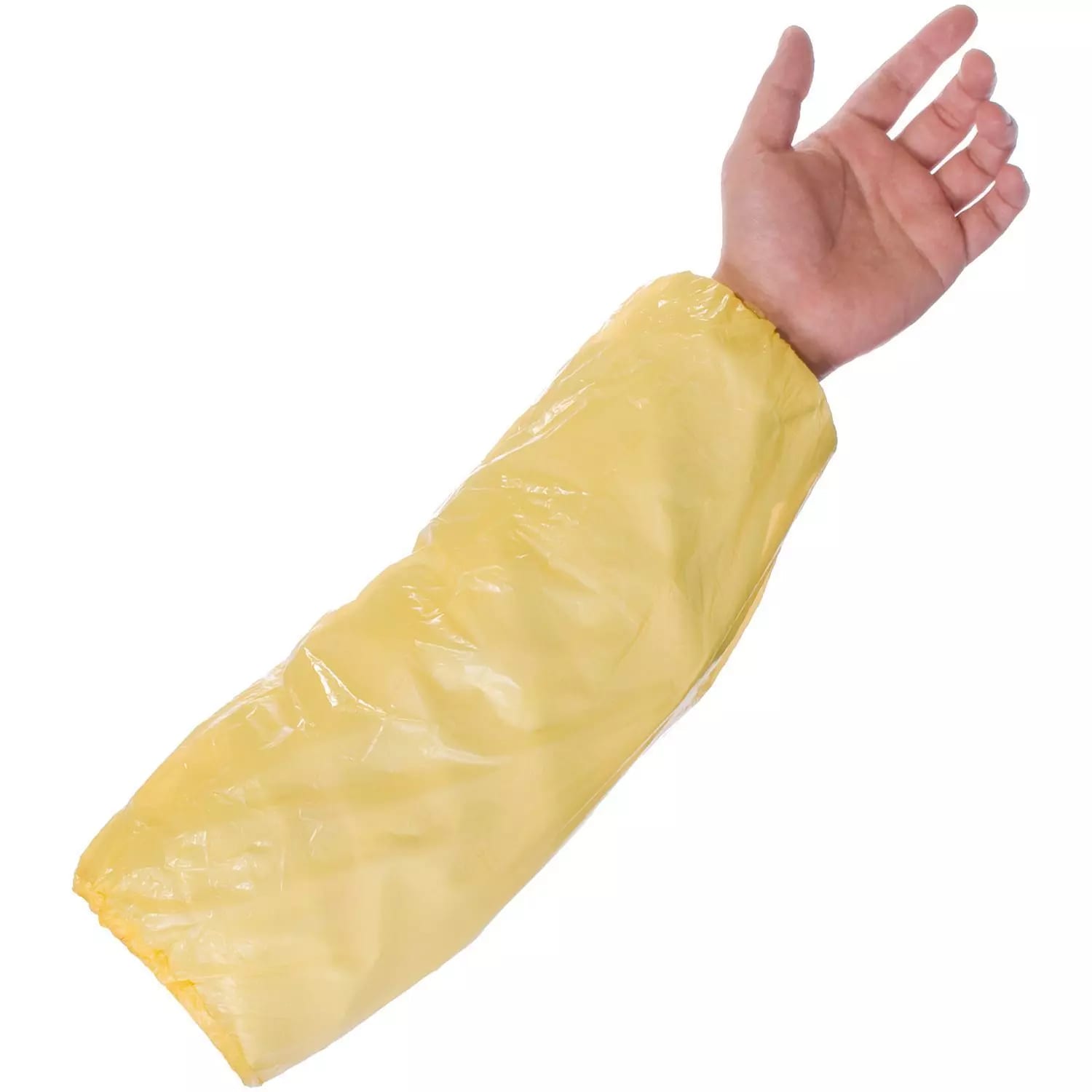 Supertouch Supertouch Economy PE Disposable Oversleeves - 2000 Pieces - Yellow in Yellow