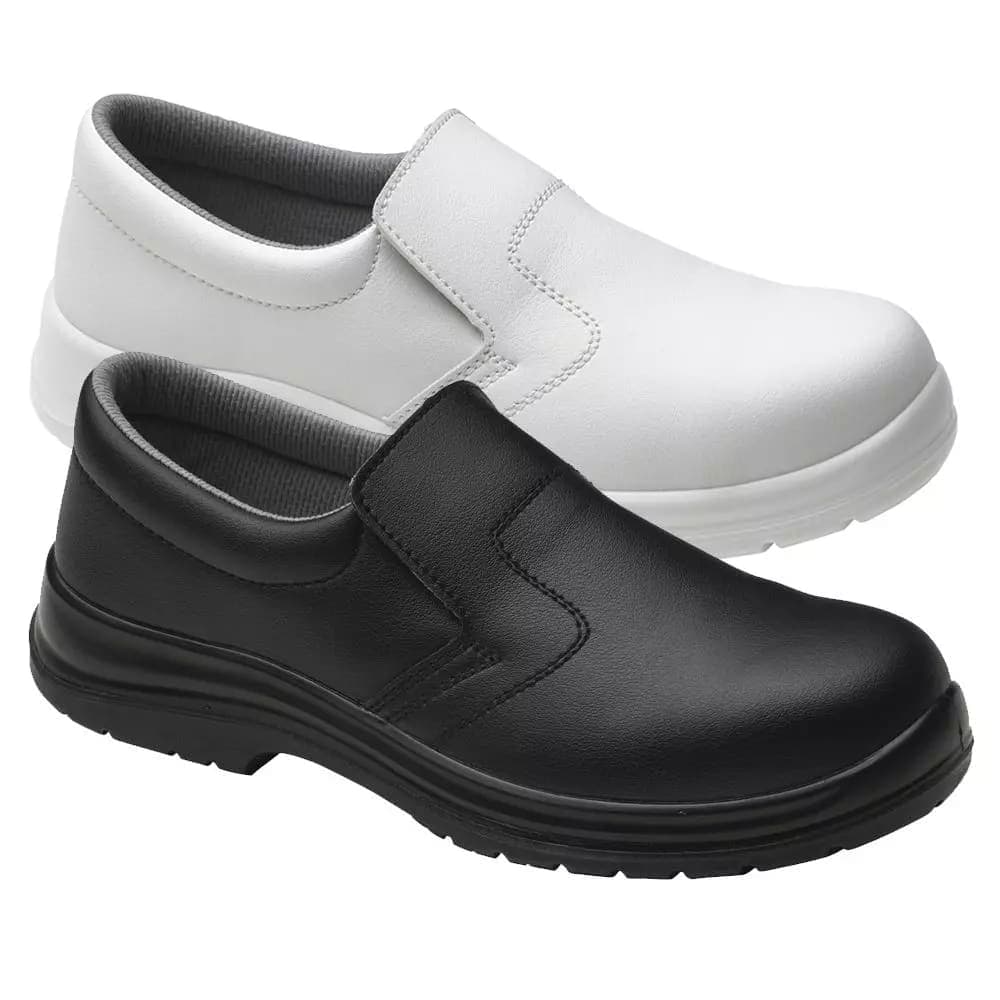 Supertouch Supertouch Food-X Slip-On Safety Shoes - White in White