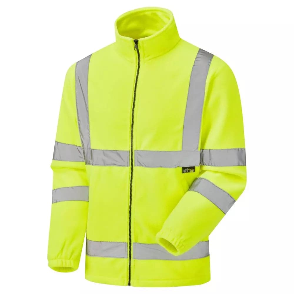 Supertouch Supertouch Hi Vis Fleece Jacket - Yellow in Yellow