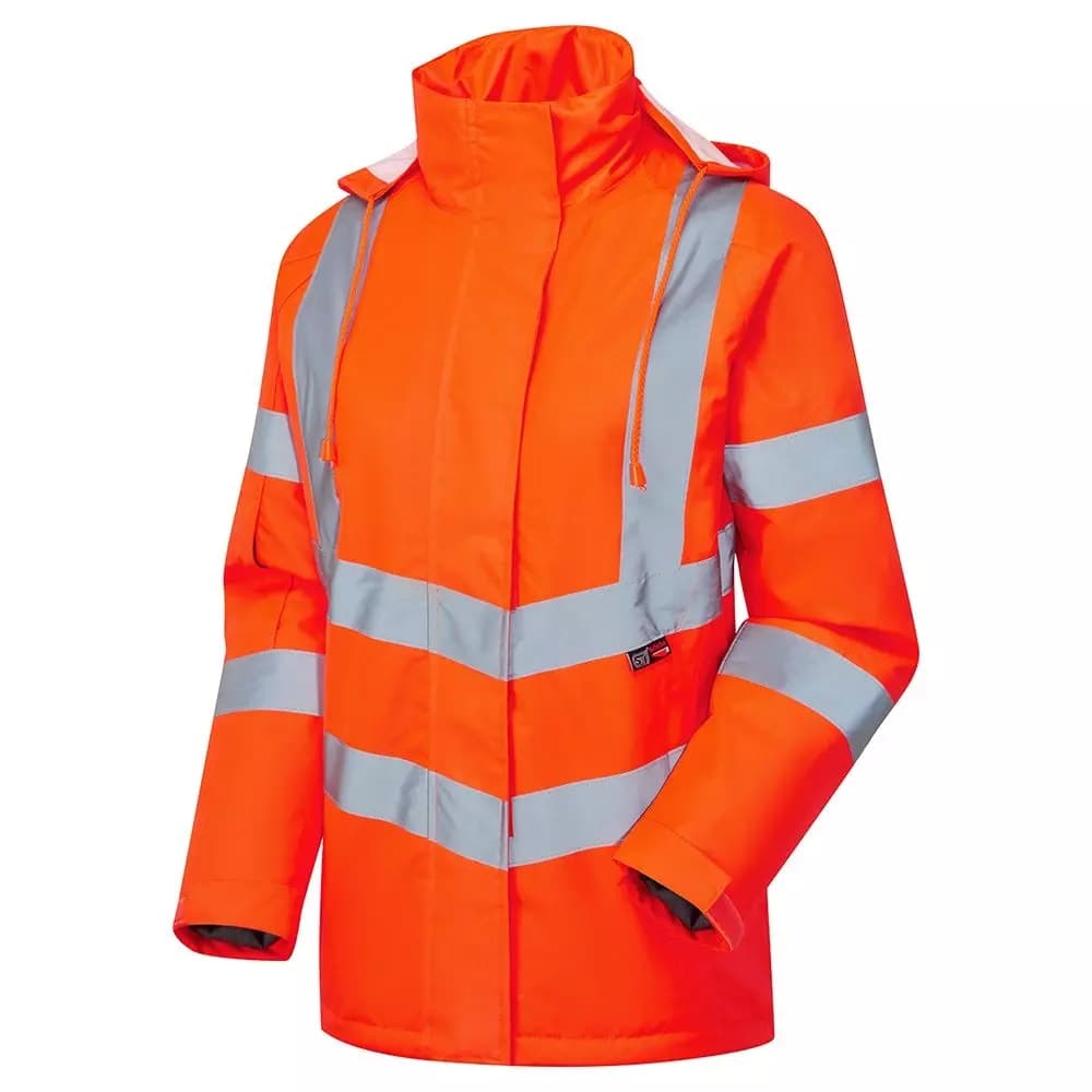 Supertouch Supertouch Hi Vis Kamela Padded Jacket - Orange in Orange