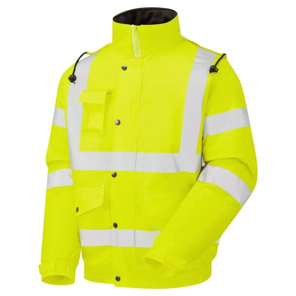 Supertouch Supertouch Hi Vis Stormflex Bomber Jacket - Yellow in Yellow