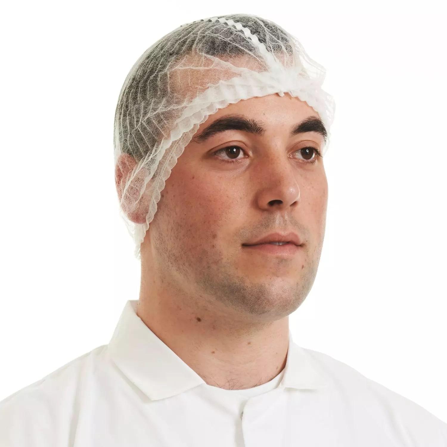 Supertouch Mob Cap - 1000 Pieces - White