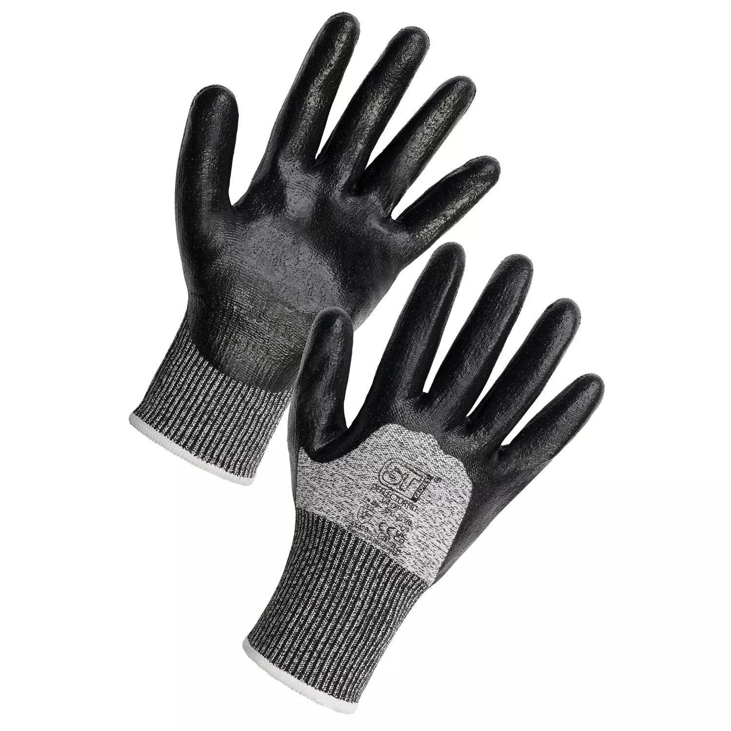Supertouch Supertouch ND 3/4 Dip Work Gloves - Grey - 120 Pairs in Grey