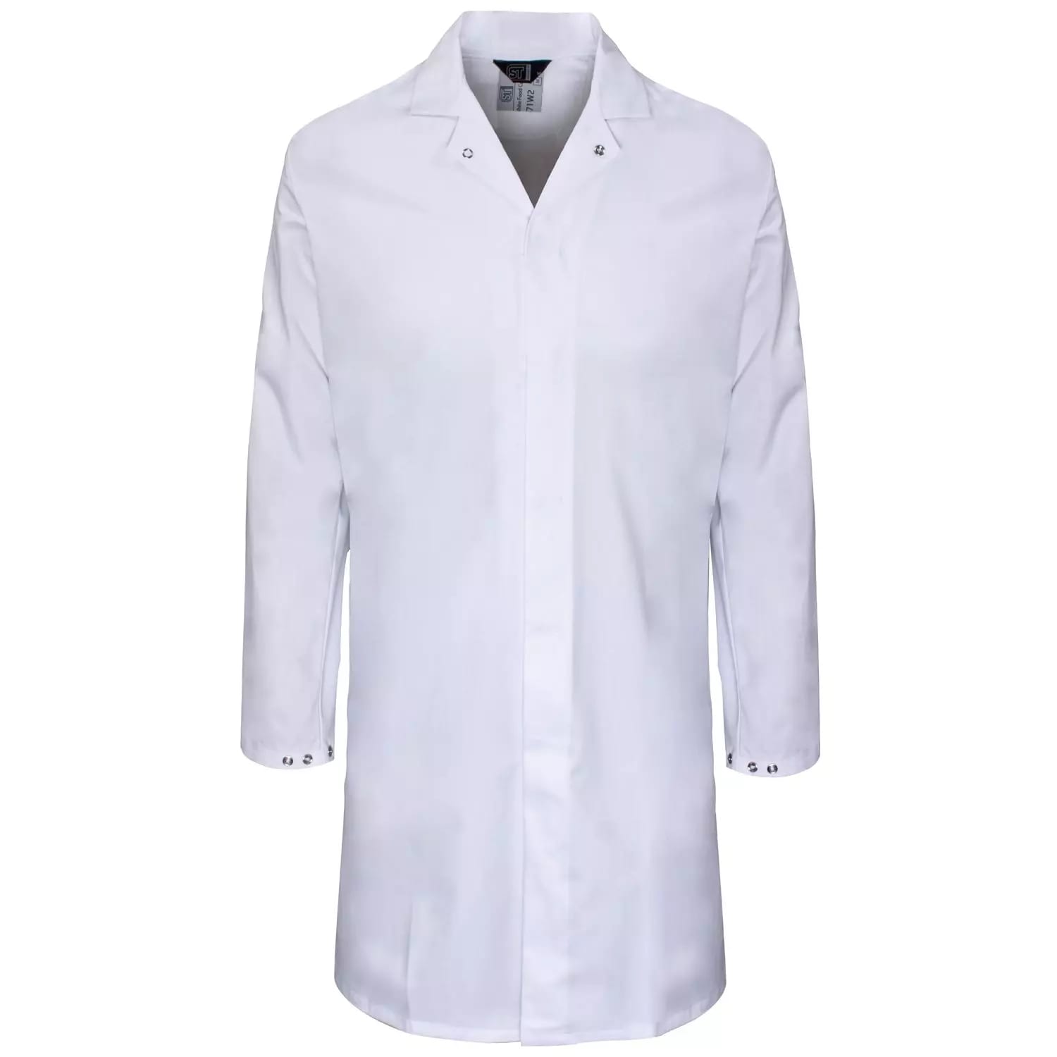 Supertouch Polycotton Food Coat Work Coveralls - White