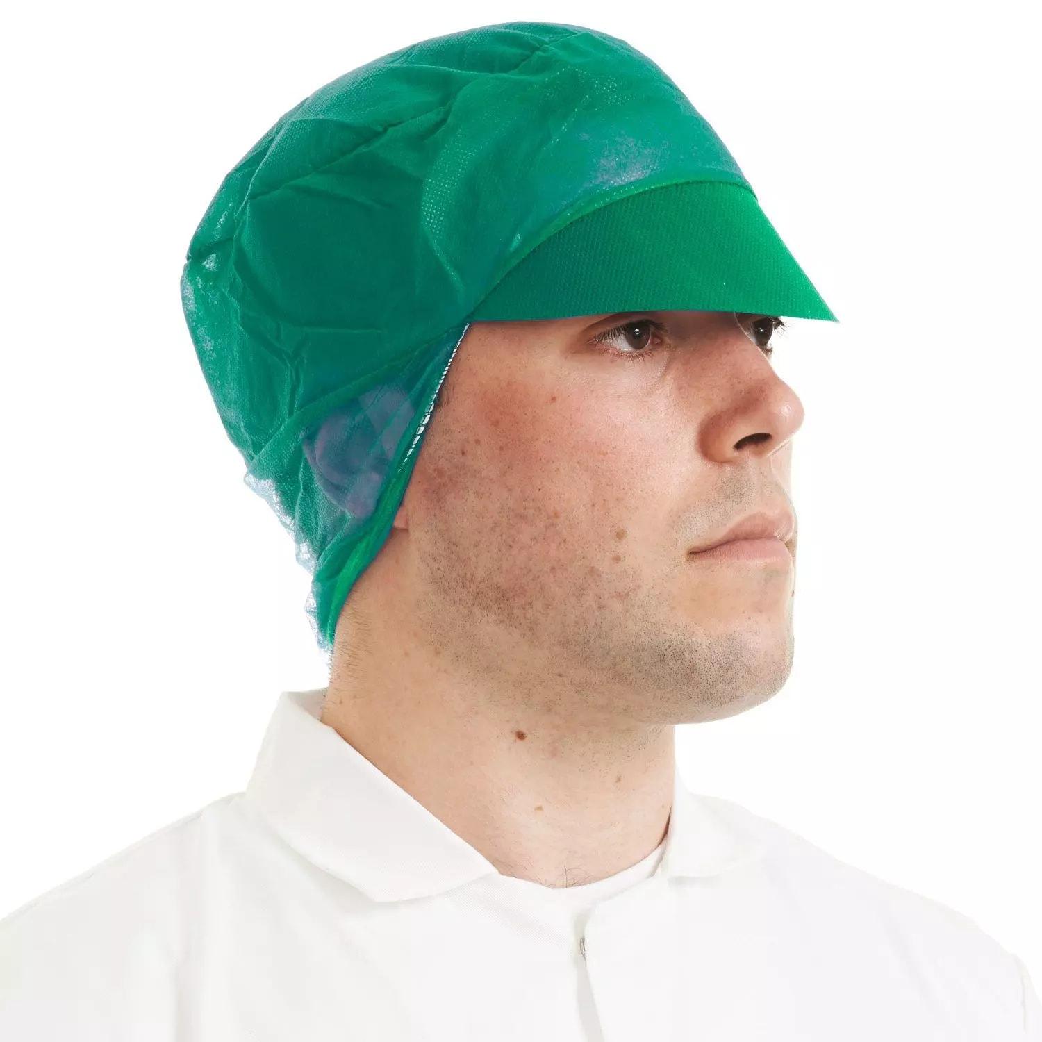 Supertouch Snood Cap - 500 Pieces - Green