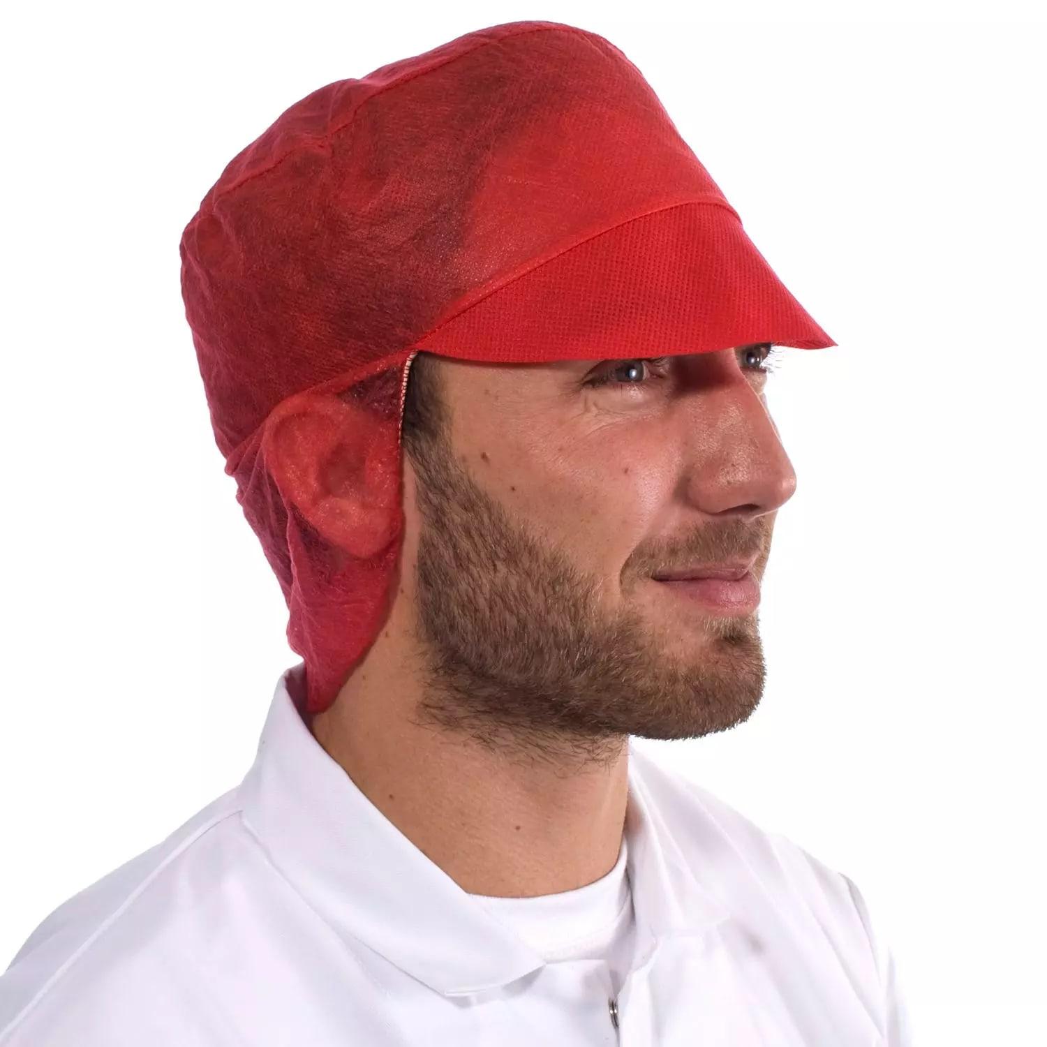 Supertouch Snood Cap - 500 Pieces - Red