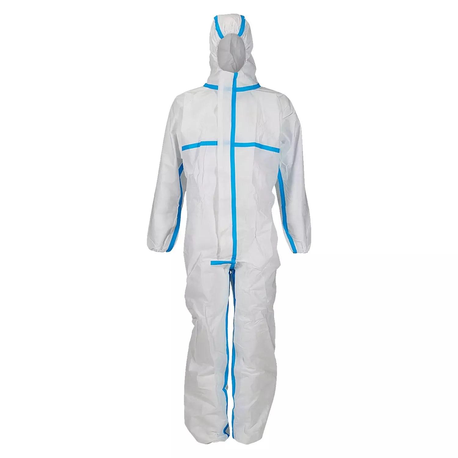 Supertouch Supertex As Coverall Disposable Coveralls - 50 Pieces - White
