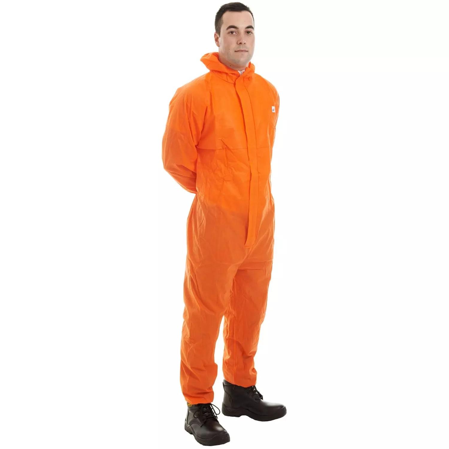 Supertouch Supertex Sms Disposable Coveralls - 50 Pieces - Orange