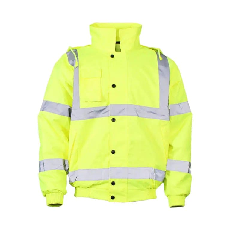 Warrior Warrior Hi Vis Bomber Jacket in Orange